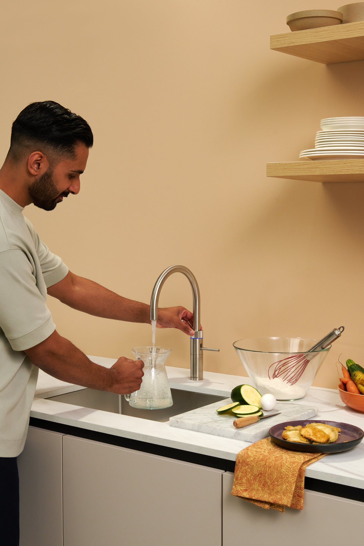 COMBI+ Fusion Round Chroom Tap Quooker