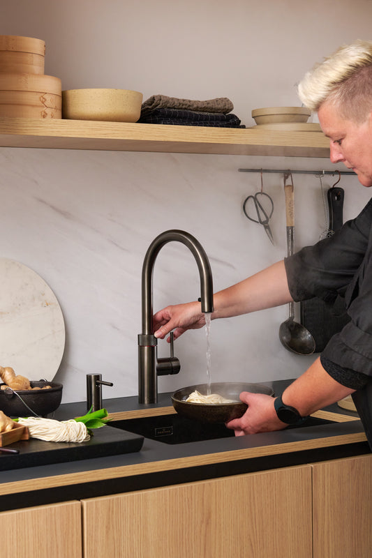 COMBI+ Flex Gunmetal Tap Quooker