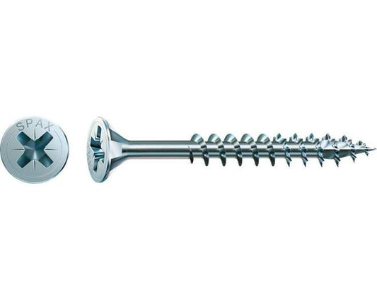 Spax kruiskop 4,0x50 PK verzinkt deeldraad VE= 500 st Screws Spax